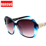 2023 Large Frame Sunglasses Women Brand Designer Vintage Gradient Shopping Glasses UV400 Travel Oculos De Sol Feminino