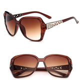 2023 Large Frame Sunglasses Women Brand Designer Vintage Gradient Shopping Glasses UV400 Travel Oculos De Sol Feminino