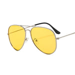 2023 New Double Bridge Aviation Sunglasse Woman Men Aviat Alloy Frame Polit Ocean Gradient Lens Sun Glasses Female Male Eyewear