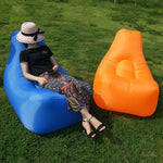 Portable inflatable sofa seat lazy air recliner inflatable foldable