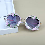 Vintage Style Sunglasses | Round lovely kids sunglasses girls goggle protective glasses children Eyewear Oculos Infantil Accessories