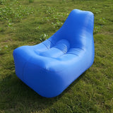 Portable inflatable sofa seat lazy air recliner inflatable foldable