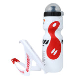 Rack bicycle water bottle set