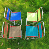 2021 Outdoor Camping Chair Oxford Cloth Portable Folding Camping Chair Seat For Fishing Festival Picnic BBQ Beach Stool