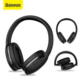 Wireless Bluetooth Headphones HIFI Stereo Earphones Foldable Sport Baseus D02 Pro Headset with Audio Cable foriPhone tablet