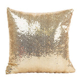 Glitter Gold Sequins Pillow Case Luxury Sofa Cushion Cover Decorative Pillowcase 40x40 Silver Pink Square Zipper Pillow Cover