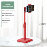 Phone Stand For iPhone Xiaomi Samsung Live Broadcast Multifunction Retractable Cell Phone Support Desk Holder Phone Accessories