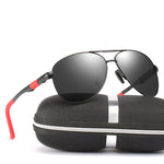 BISON DENIM 2020 New Aluminium Magnesium Sunglasses Polarized UV400 Men's Sunglasses Driving Fishing Vintage Sunglasses for Men