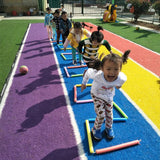 21Pcs/Set Kids Training Jump Toys Hopscotch Baby Kids Jump Sensory Play Outdoor Fun Outside Toys Children Activities Sport Games