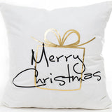 Christmas Decorations For Home Cushion Cover Noel Natal 2021 Pillow case 45x45 cm Happy New Year Gift Xmas Ornaments