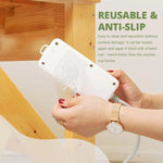 Double-sided adhesive wall hook wall hook hanger strong transparent suction cup wall storage shelf for kitchen bathroom