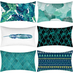 Decorative Throw Pillows Tropical plants Pillow Cover 30x50 Polyester Cushion Cover Decoration Pillowcase Cushions Home Decor