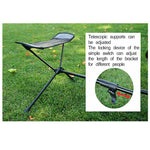 Portable Stool Collapsible Footstool For Camping Beach Chair Folding Fishing Outdoor BBQ Camping Chair Foot Recliner Foot Rest