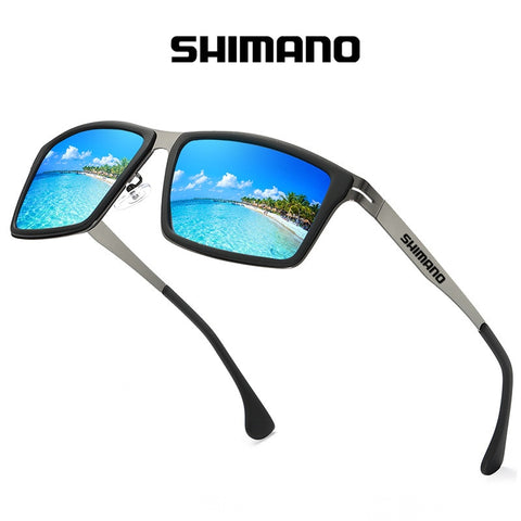2021 Shimano Men's Polarized Drive Fishing Glasses Summer Outdoor Mountaineering Fashionable Colorful Film Sports Sunglasses 28#