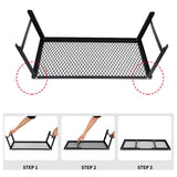 Portable Foldable BBQ Grill Rack Campfire Table for Cooking Camping Barbecue Outdoor Picnic Accessories