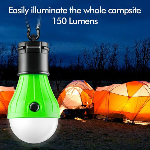 3 LED Portable Ultra Bright Camping Tent Light Bulb Outdoor Hanging Lamp Outdoor Camp Tent Night Fishing Hanging Light