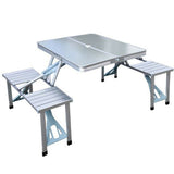 Outdoor Folding Table Chair Camping Aluminium Alloy Picnic Table Waterproof Ultra-light Durable Folding Table