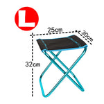 Folding Fishing Chair Lightweight Picnic Camping Chair Foldable Aluminium Cloth Outdoor Portable Beach Chair Outdoor Furniture