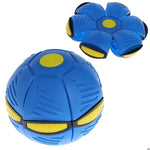 Flying UFO Flat Throw Disc Ball With LED Light Toy Kid Outdoor Garden Basketball Game