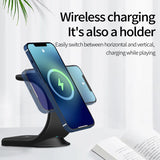 15W Magnetic Wireless Charger 3IN1Fast Charging Station