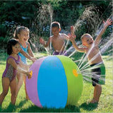 Funny Inflatable Spray Water Ball Children's Summer Outdoor Swimming Beach Pool Play The Lawn Balls Playing Smash It Toys