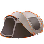 5-8 Person Automatic Camping Tent, Portable Outdoor Sunscreen Shelter, Hiking, Beach, Easy Installation, Waterproof