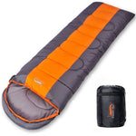 Desert&Fox Camping Sleeping Bag, Lightweight 4 Season Warm & Cold Envelope Backpacking Sleeping Bag for Outdoor Traveling Hiking