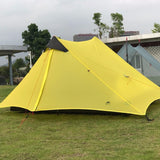 LanShan 2 3F UL GEAR 2 Person 1 Person Outdoor Ultralight Camping Tent 3 Season 4 Season Professional 15D Silnylon Rodless Tent