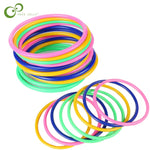 1/5/10pcs Children Outdoor Fun & toy sports Jumping Ring joy ferrule throwing game parent-child interaction Toys WYQ