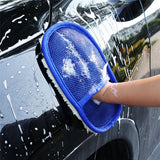 Car Cleaning Car Styling Wool Soft Car Washing Gloves Cleaning Brush Motorcycle Washer Care  Car Accessories
