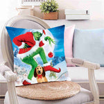 Christmas Cushion Cover  Car Pillow Cover Living Room Decorative Pillows Home Sofa Pillow Case 45x45 Chair Cushions  SJ-166