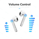 I12 Tws Stereo Wireless 5.0 Bluetooth Earphone Earbuds Headset with Charging Box for IPhone Android Xiaomi Smartphones