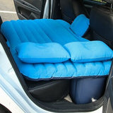 Car Air Inflatable Travel Mattress Bed Auto Back Seat Mattress Multifunctional Sofa Pillow Outdoor Camping Mat Cushion