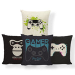 Gamer Print Pillowcase Bedroom Decorative Polyester Cushion Cover Pillows Decor Home Linen Pillow Case Home Decor