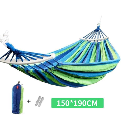 150x190cm 150kg Camp Tent Canvas Hammock Chair Swing Hanging Outdoor Camping Hiking Bed Tent