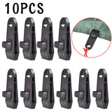 10Pcs Tent Awning Canopy Clamp Tarp Clip Snap Canvas Anchor Gripper Jaw Grip Trap Tighten  Tools