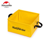 Naturehike NH19SJ007 13L Portable Folding Bucket Collapsible Square Pack Sink Dish Wash Basin Water Container For Camping Hiking