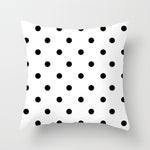 Fashion Decorative Pillowcase Black/White Geometric Throw Cover Pillow Case Cushion For Living Room Square Home Decor