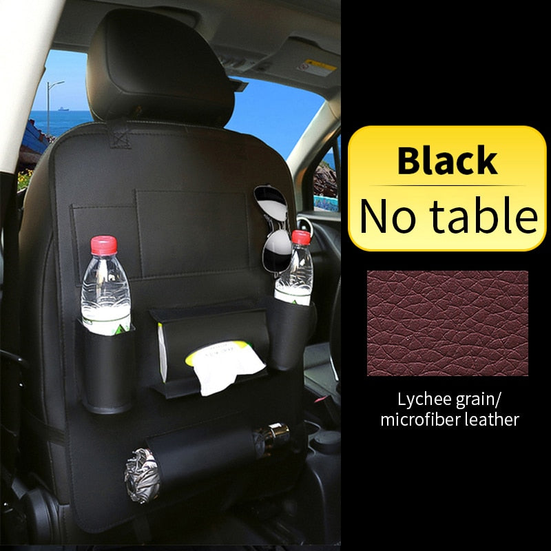 Car Seat Organizer Auto Seat Side Storage Hanging Bag Multi-Pocket Drink  Holder Mesh Pocket Car