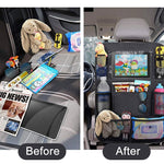Car Universal Seat Back Organizer Multi-Pocket Storage Bag Tablet Holder Automobiles Interior Accessory Stowing Tidying